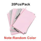 10-50pcs Polish Polishing Cloth Silver Color Cleaning Polishing Cloth Soft Clean Wipe Wiping Cloth For Silver Gold Jewelry Tool