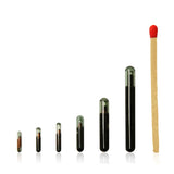 10PCS 1.25x7mm/1.4*8mm/2.12*12mm Free shipping ISO FDX-B 134.2khz Animal Microchips small Mini size dog chip cow tag