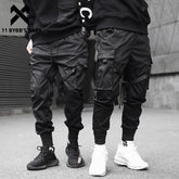 11 BYBB'S DARK Men Joggers Pants Multi-pocket Elastic Waist Harem Pants Men Hip Hop Streetwear Sweatpants Pencil Pants Techwear
