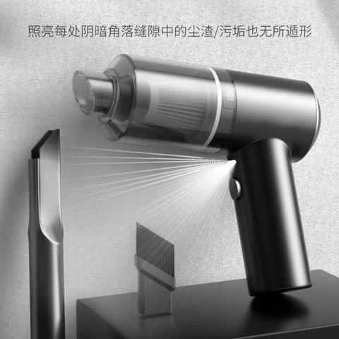Mini car vacuum cleaner long-lasting dust removal handheld wireless indoor desktop cleaning low noise charging model image